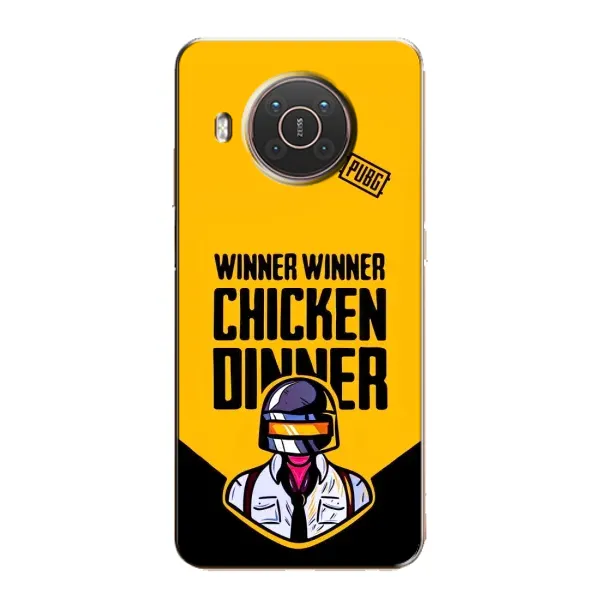 Чехол с принтом «Pubg шлем» для Nokia X10