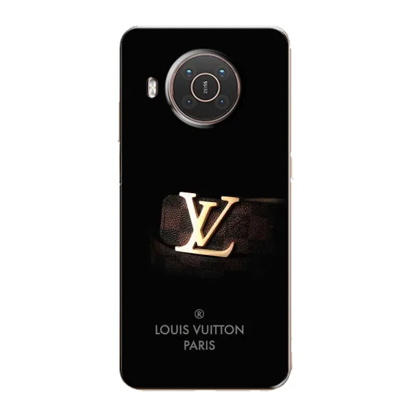 Чехол с принтом «ремешок LV» для Nokia X10