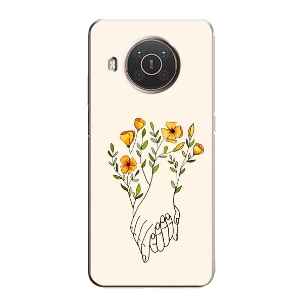 Чохол з принтом «Руки любві» для Nokia X10