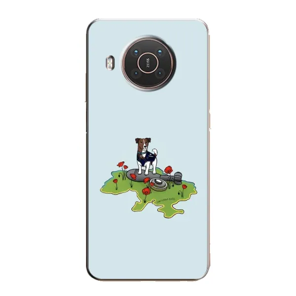 Чехол с принтом «Сапер Пес» для Nokia X10 Чехол с принтом «Сапер Пес» для Nokia X10