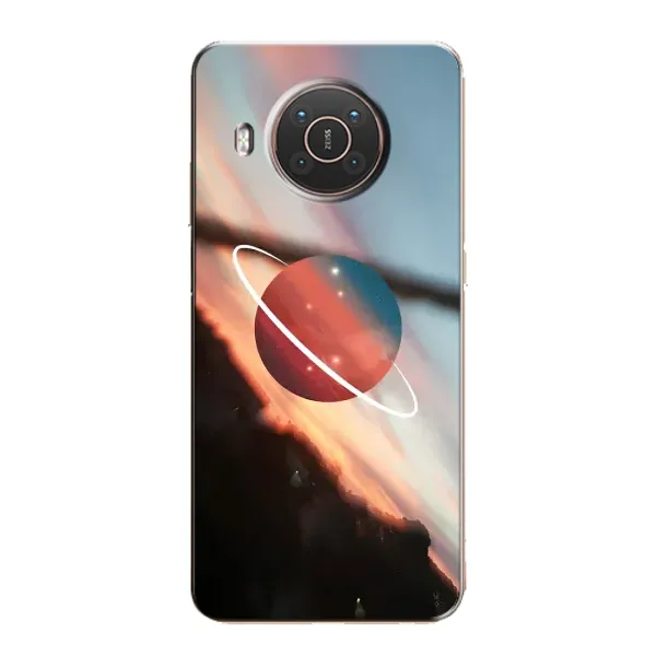 Чехол с принтом «Сатурн» для Nokia X10