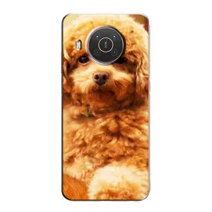 Чохли з собаками для Nokia X10 (VPrint) (Цуценя Бішон)