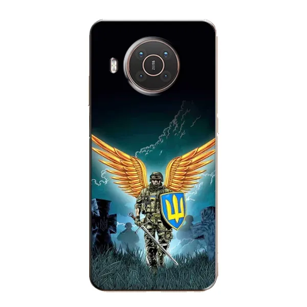 Чехол с принтом «Солдат ЗСУ» для Nokia X10