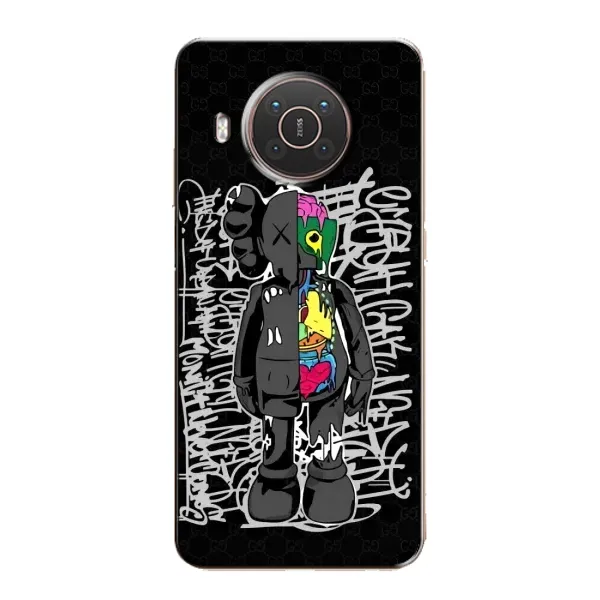 Чехол с принтом «Стиль Bearbrick» для Nokia X10