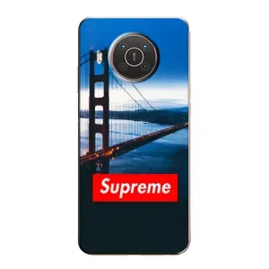 Чеохол для Nokia X10 з картинкою Supreme (AlphaPrint) (Стиль Supreme)
