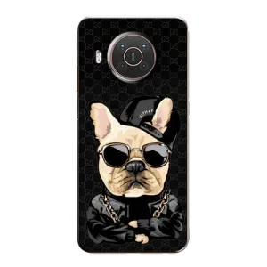 Чохли з крутими принтами для Nokia X10 - (PREMIUMPrint) (Стильна собака)