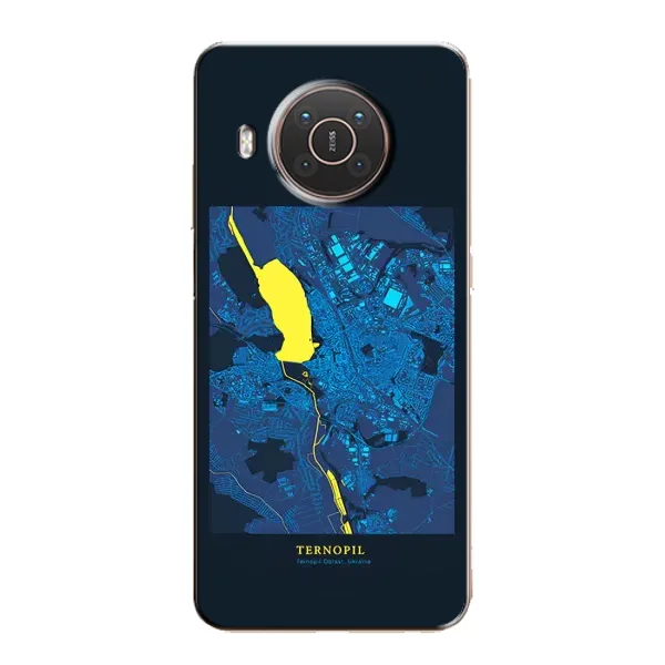 Чохол з принтом «Тернопіль» для Nokia X10