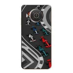 Чохол з принтом «Траса Ф1» для Nokia X10