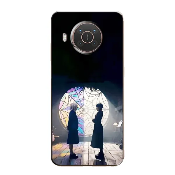 Чехол с принтом «Уэнздей и Инид» для Nokia X10