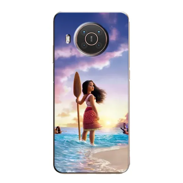 Чохол з принтом «Моана з веслом» для Nokia X10