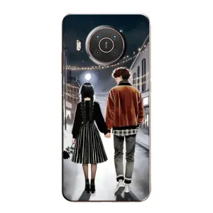 Чохол з дизайном Венздей 2 на Nokia X10 (Венздей та Тайлер)