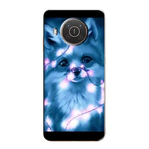 Чохли з картинкою Лисичка для Nokia X10 (VPrint) (Яскрава лисичка)