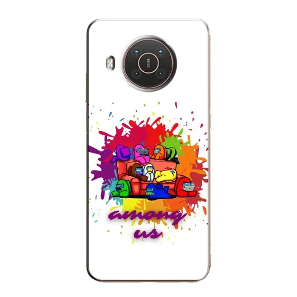 Чехол с принтом «Яркий АмонгАс» для Nokia X10