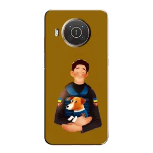 Чохли з картинкою собаки Патрон для Nokia X10 (AlphaPrint) (ЗСУ Патрон)