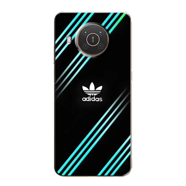 Чехол с принтом «Адидас с полосами» для Nokia X20