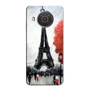 Чохол Ейфелева Вежа Nokia X20 - (AlphaPrint) (Вежа в Парижі)