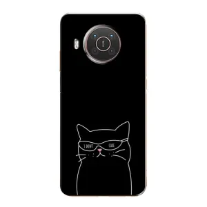 Чохол з малюнком кіт на Nokia X20 (Байдужий кіт)