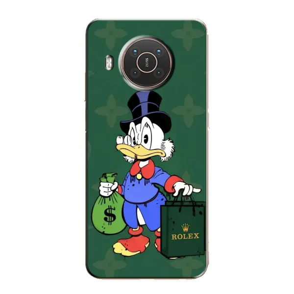 Чехол с принтом «Богатая Утка» для Nokia X20