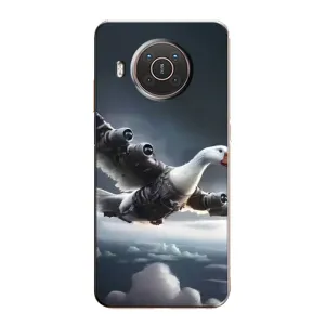 Чохол з мемом Тралалело тралала на Nokia X20 (Бомбардіні гусіні)