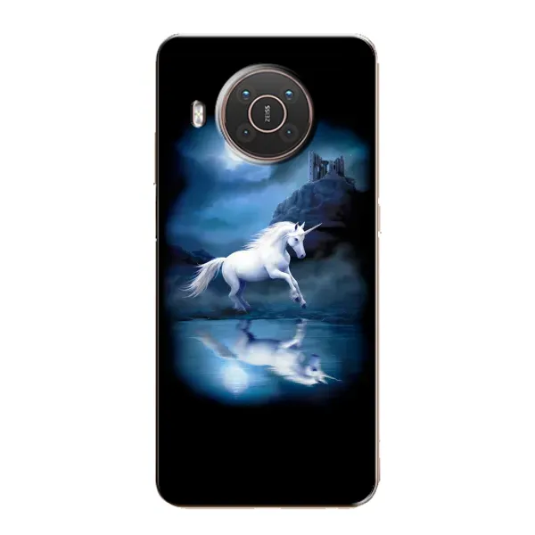 Чехол с принтом «Единорог» для Nokia X20