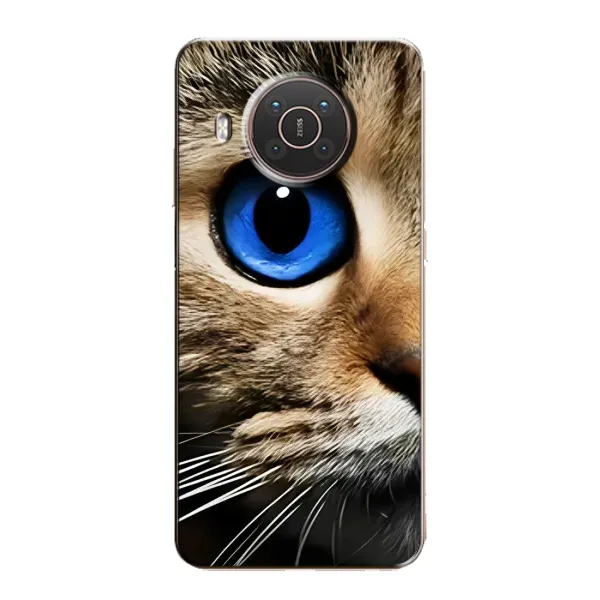 Чехол с принтом «Глаз кота» для Nokia X20 Чехол с принтом «Глаз кота» для Nokia X20