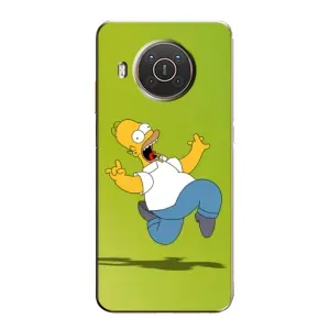 Чjхол з Сімпсонами для Nokia X20 (VPrint) (Гомер Сімпсон)