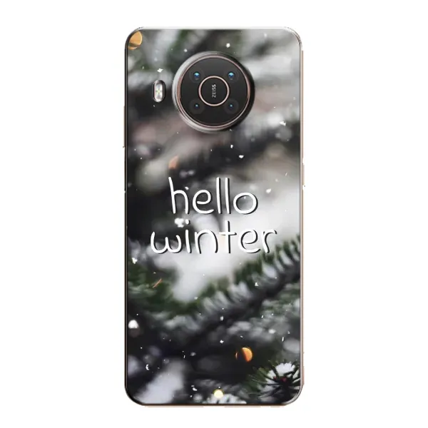 Чохол з принтом «Hello winter» для Nokia X20 Чохол з принтом «Hello winter» для Nokia X20