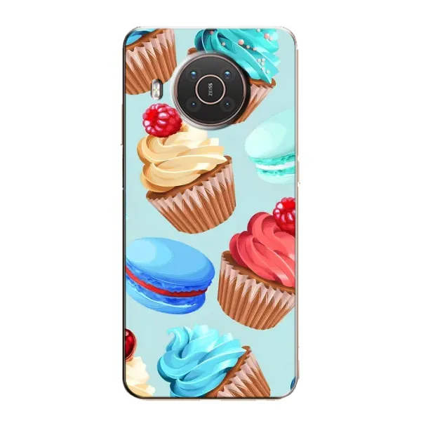 Чехол с принтом «Кексики» для Nokia X20