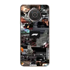 Чохол Формула1 на Nokia X20 (Гоночний колаж Ф1)