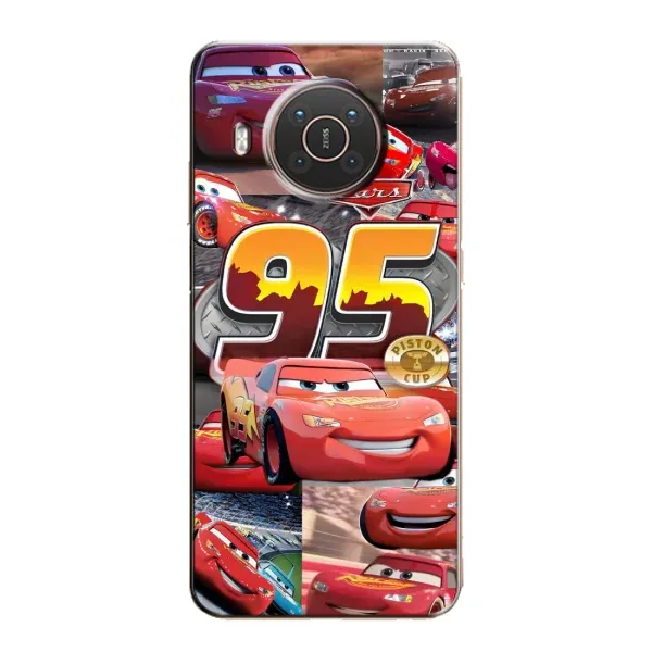 Чохол з принтом «Колаж Блискавка Маквін» для Nokia X20