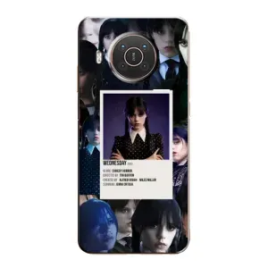 Чохли Венсдей на Nokia X20 Уенсдей (AlphaPrint) (колаж Венздей)