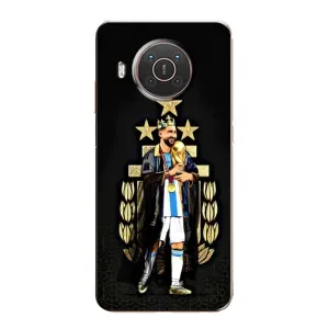 Чохли для Nokia X20 (Leo чемпіон) (AlphaPrint) (Мессі Король)