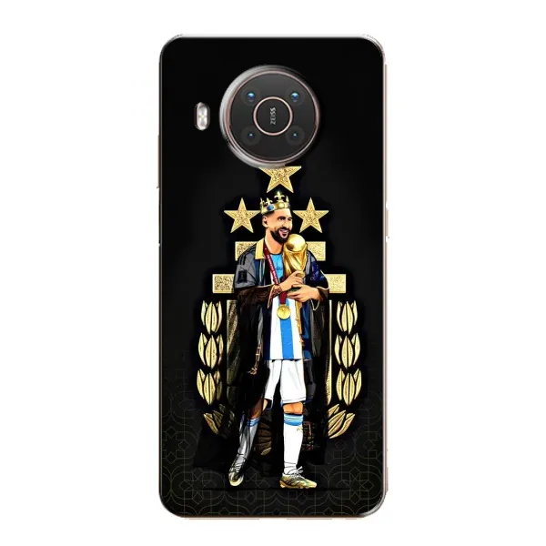 Чохол з принтом «Мессі Король» для Nokia X20