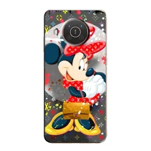Чохол Disney Mouse Nokia X20 (PREMIUMPrint) (Minni з бантіком)