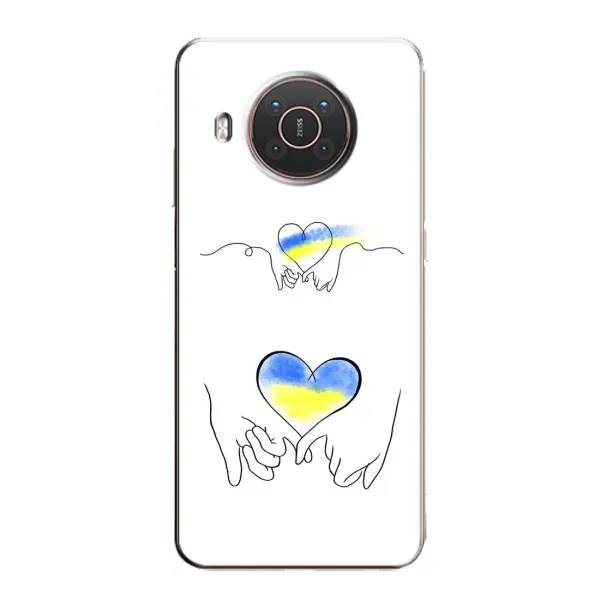 Чехол с принтом «Мир Украине» для Nokia X20 Чехол с принтом «Мир Украине» для Nokia X20