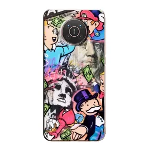 Чехлы с крутыми принтами для Nokia X20 - (PREMIUMPrint) (Monopoly man)