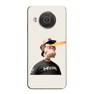 Чохли з Мавпами NFT для Nokia X20 (AlphaPrint) (мавпа NFT в окулярах)