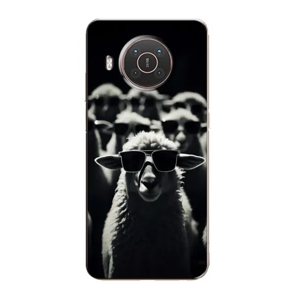 Чохол з принтом «Овечка в окулярах» для Nokia X20