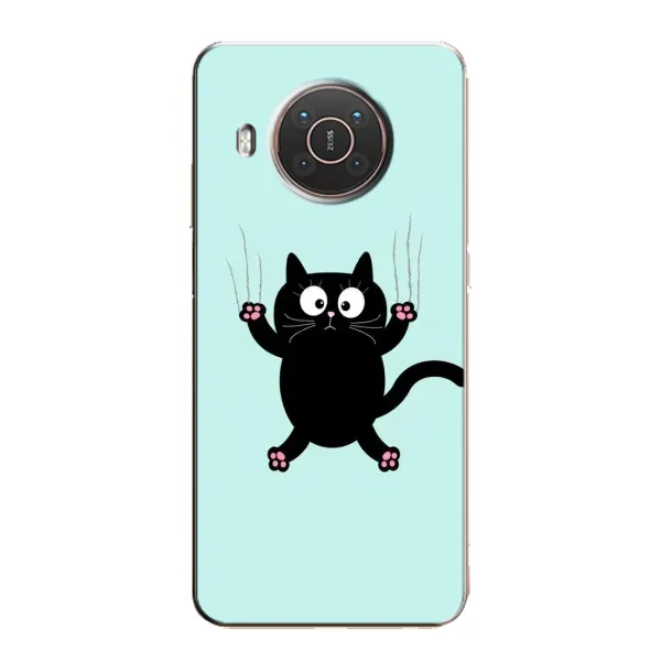 Чехол с принтом «Падающий кот» для Nokia X20