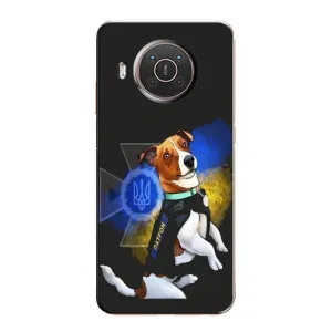 Чехлы с картинкой собаки Патрон для Nokia X20 (AlphaPrint) (Патрон собачка)