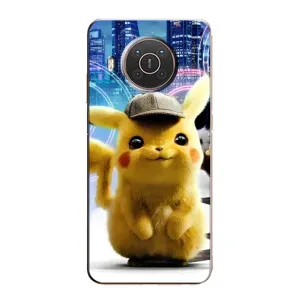 Чохол з Пікачу на Nokia X20 (Пікачу в місті)