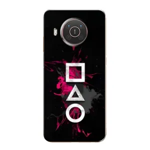 Чохол Гра в кальмара для Nokia X20 (Символи Гра кальмара)