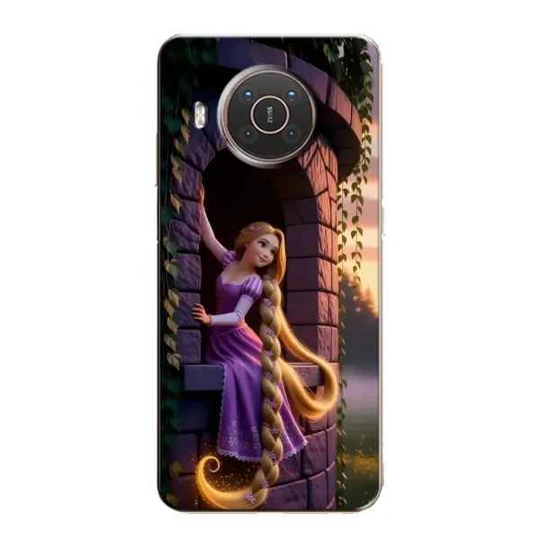 Чехол с принтом «Рапунцель на башне» для Nokia X20