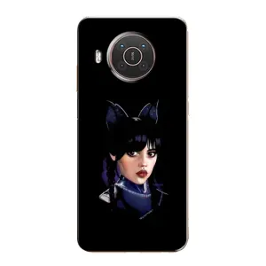 Чохли Венсдей на Nokia X20 Уенсдей (AlphaPrint) (серйозна Венздей)