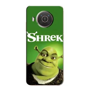 Чохол з мультфільмом Шрек на Nokia X20 (Усміхнений Шрек)