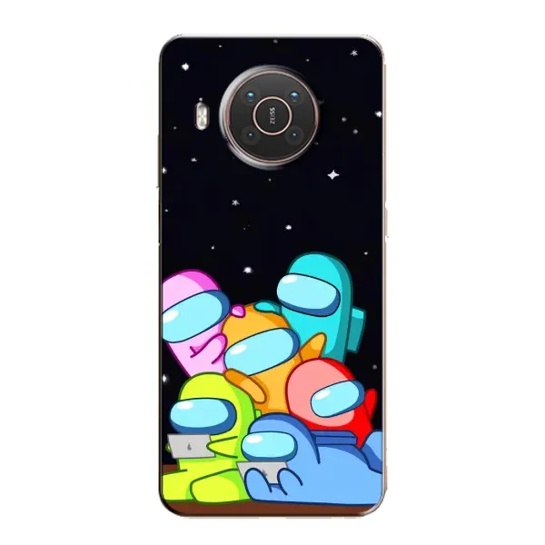 Чехол с принтом «Скины в космосе» для Nokia X20