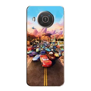 Силіконовий чохол Маквін для Nokia X20 (Тачки на трасі)