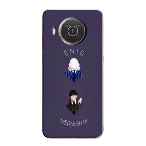 Чохли Венсдей на Nokia X20 Уенсдей (AlphaPrint) (Венздей і подруга)