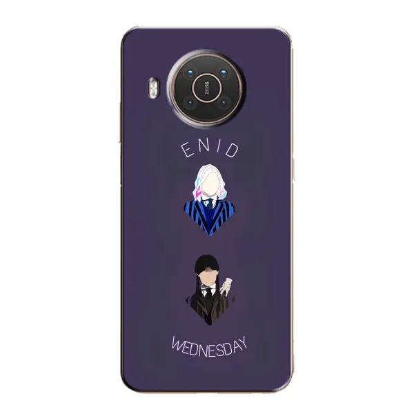 Чехол с принтом «Уэнздей и подруга» для Nokia X20