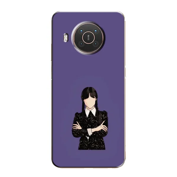 Чехол с принтом «Уэнздей в черном» для Nokia X20